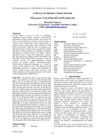 a survey on marine control systems