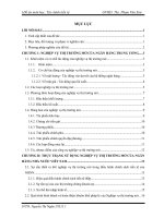thị trường mở và thực trạng sử dụng công cụ nghiệp vụ thị trường mở trong điều hành chính sách tiền tệ ở việt nam trong giai đoạn 2012 -  đầu 2013