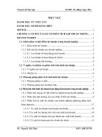 phân tích tình hình biến động lợi nhuận tại công ty tnhh cáp điện sh – vina