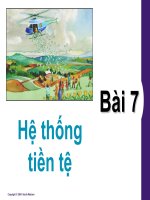 Tiền tệ và hệ thống ngân hàng