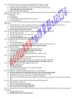 Trắc nghiệm thuế tổng hợp có đáp án