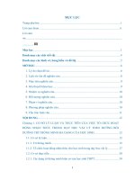 Tổ chức hoạt động nhận thức theo hướng bồi dưỡng trí thông minh đa dạng của học sinh trong dạy học chương Chất rắn và chất lỏng. Sự chuyển thể vật lý 10 THPT