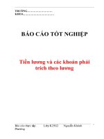 tiền lương và các khoản phải trích theo lương tại xí nghiệp xây lắp và kinh doanh nhà thái nguyên