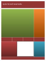 quản trị xuất nhập khẩu phân tích hợp đồng xuất nhập khẩu gạo