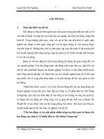 vốn lưu động và các giải pháp nhằm nâng cao hiệu quả sử dụng vốn lưu động của công ty cổ phần đầu tư viễn thông vinagroup