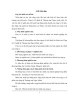 phân tích tình hình tài chính của công ty cổ phần xây dựng & thương mại ngọc minh_udic