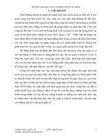 chính sách thuế và tác động của nó tới thị trường