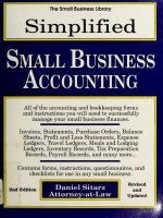 simplified small business accounting