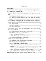 phương pháp quản trị rủi ro thị trường tại các nhtm việt nam