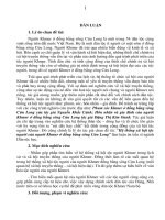 Hệ thống xã hội tộc người của người Khmer ở đồng bằng sông Cửu Long