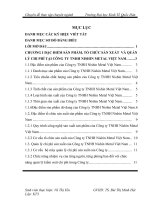 hoàn thiện kế toán chi phí sản xuất và tính giá thành sản phẩm tại công ty tnhh nishin metal việt nam