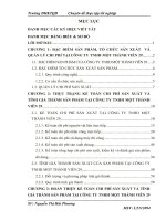 kế toán tập hợp chi phí sản xuất và tính giá thành sản phẩm tại công ty tnhh một thành viên 29 – tổng công ty xây dựng 319