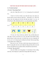 trò chơi toán học lớp 1