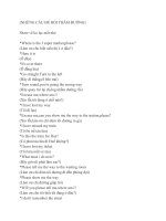 NHỮNG câu TIẾNG ANH để hỏi THĂM ĐƯỜNG