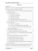 phân tích hiệu quả sử dụng vốn kinh doanh tại công ty cổ phần kỹ thuật công nghệ tiến minh