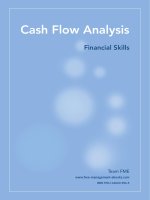 cash flow analysis - developing your finance skills