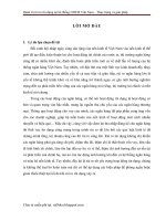 Luận văn quản trị rủi ro tín dụng tại hệ thống ngân hàng thương mại Việt nam