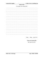 một số giải pháp hoàn thiện kế toán tập hợp chi phí sản xuất và tính giá thành sản phẩm xây lắp tại công ty cổ phần xây dựng và thương mại minh dũng