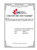 một số giải pháp góp phần hoàn thiện công tác kế toán tscđhh tại công ty tnhh bắc sông chu