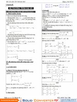 Tổng hợp phương pháp giải hệ phương trình