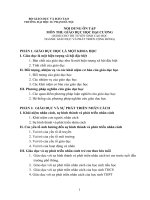 NỘI DUNG ÔN TẬP MÔN THI: GIÁO DỤC HỌC ĐẠI CƯƠNG DÀNH CHO THI TUYỂN SINH CAO HỌ