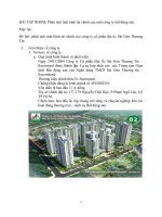 phân tích tình hình tài chính của công ty cổ phần địa ốc Sài Gòn Thương Tín.