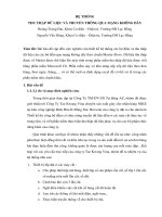 Hệ thống thu thập dữ liệu và truyền thông qua mạng không dây (tt)