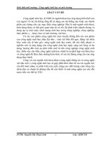 sinh thái môi trường công nghệ sinh học và môi trường