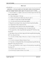 Hoàn thiện công tác tổ chức kế toán trong điều kiện ứng dụng máy vi tính ở cty TNHH hoàng và thắng