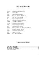 {Đồ án} nghiên cứu công nghệ OFDM và ứng dụng