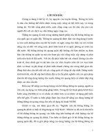 Nghiên cứu hệ thống thông tin quang đa kênh và một số ứng dụng tại việt nam