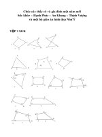 Bộ hình vẽ sách giáo khoa toán lớp 8