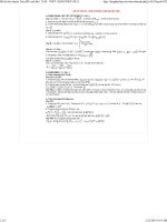 Đề thi thử Đại học Môn Toán năm 2010 khối chuyên ĐH Vinh