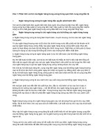 Ôn thi môn Tài chính ngân hàng và Sự Phát triển