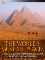 the world''s must see places a