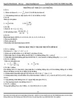 50 đề thi Toán Đại học hay