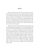 nghiên cứu đề xuất ra ngôn ngữ kết hợp luật nghiệp vụ và mô hình tiến trình nghiệp vụ