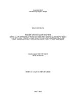 nghiên cứu rối loạn nhịp tim bằng các phương pháp thăm dò điện tim không xâm nhập ở bệnh nhân sau phẫu thuật sửa chữa hoàn toàn tứ chứng fallot