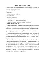 khảo sát thành phần hóa học một số loài thuộc chi garcinia, họ bứa (guttiferae) mọc ở nam bộ