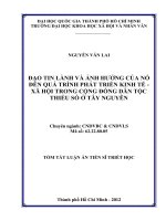 đạo tin lành và ảnh hưởng của nó đến quá trình phát triển