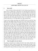ứng dụng kinh tế môi trường trong khai thác  sử dụng và bảo vệ nguồn nước ở vùng hạ lưu hệ thống sông Đồng Nai