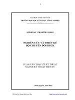 Nghiên cứu và thiết kế bộ chuyển đổi Buck
