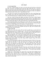 truyện ngắn sơn nam và bình nguyên lộc từ góc nhìn văn hóa 