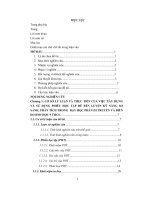 xây dựng và sử dụng phiếu học tập (pht) để rèn luyện kỹ năng so sánh, phân tích trong dạy học phần di truyền và biến dị sinh học 9 thcs