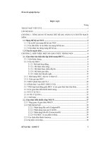 đồ án nghiên cứu về chuyển mạch mềm, và phương pháp đo trong chuyển mạch mềm