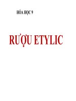 bài giảng hóa học 9 bài 44 rượu etylic