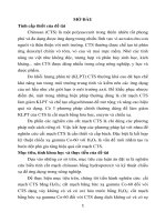 nghiên cứu biến tính cắt mạch chitosan bằng hydroperoxit và kỹ thuật chiếu