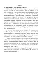 nghiên cứu xác định hàm lượng phóng xạ một số nguyên tố nặng trong mẫu môi