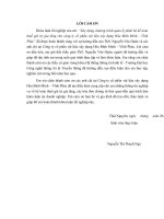 xây dựng chương trình quản lý phân hệ kế toán thuế giá trị gia tăng cho công ty cổ phần vật liệu xây dựng hòa bình minh – vĩnh phúc