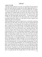 Xây dựng phương pháp đánh giá chất lượng nước dựa vào động vật không xương sống  cỡ lớn ở đáy cho hạ lưu hệ thống sông Đồng Nai